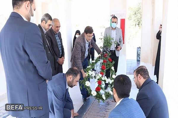 یادواره نخستین پزشک شهید دفاع مقدس در کرمان +تصاویر