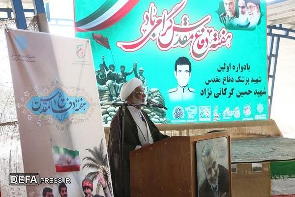 یادواره نخستین پزشک شهید دفاع مقدس در کرمان +تصاویر