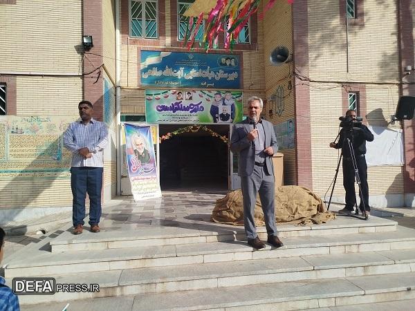 دانش آموزان کرمانی در محکومیت جنایات رژیم صهیونیستی در لبنان تجمع کردند+تصاویر