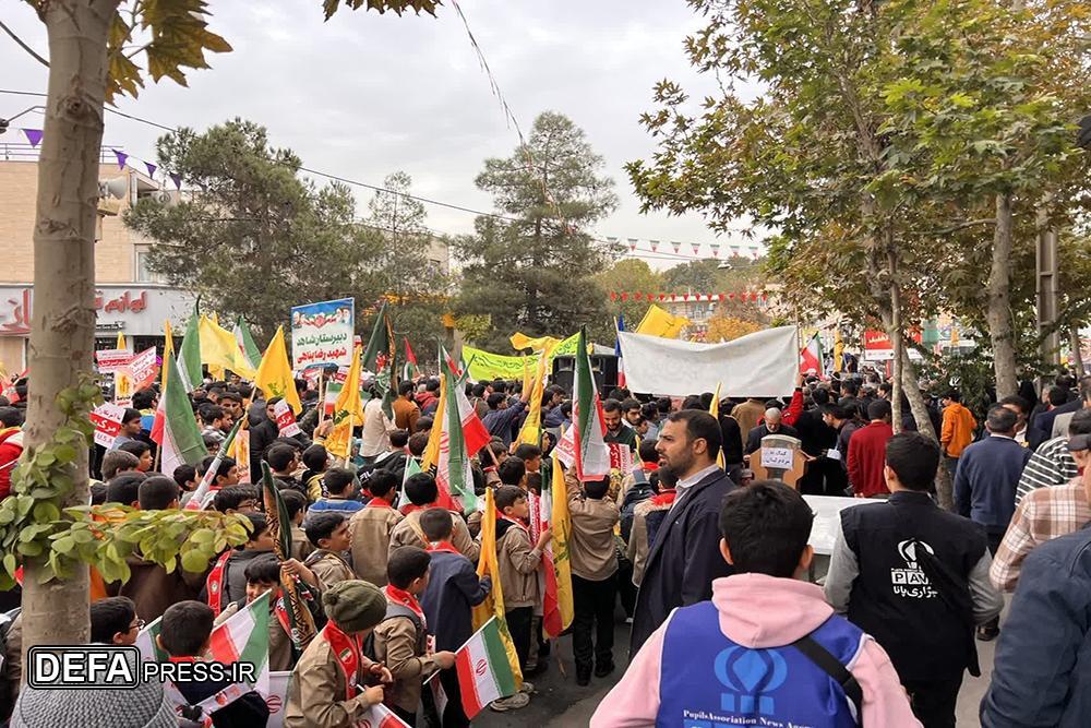 آغاز مراسم راهپیمایی ۱۳ آبان در سراسر کشور