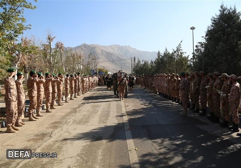 مراسم وداع و تشییع پیکر شهید «جندقی» برگزار شد