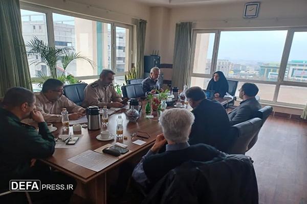 برگزاری کمیسیون آموزش و پژوهش دفاع مقدس استان البرز