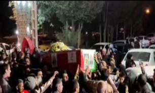 پیکر مطهر شهید صالح نوربخش در شب تولدش به خانه برگشت