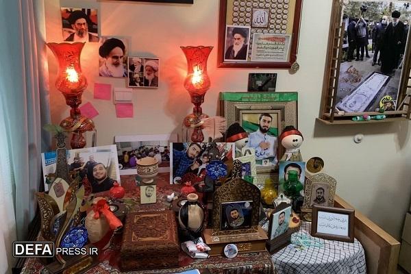 دیدار سرپرست بنیاد شهید و امور ایثارگران تهران با خانواده شهید آرمان علی‌وردی+ تصاویر
