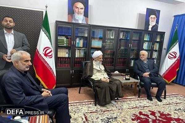 دیدار وزیر کشور با نماینده ولی فقیه در مازندران+ تصاویر