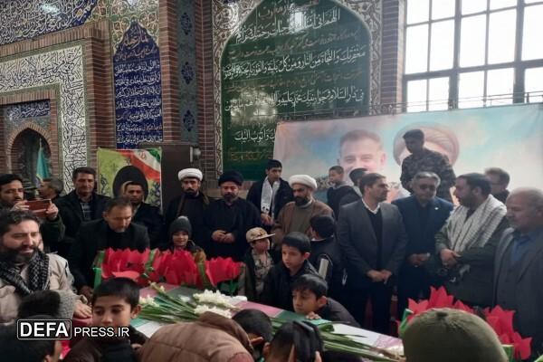 میزبانی مُلک‌آباد و احمدآباد از شهید گمنام+ تصاویر