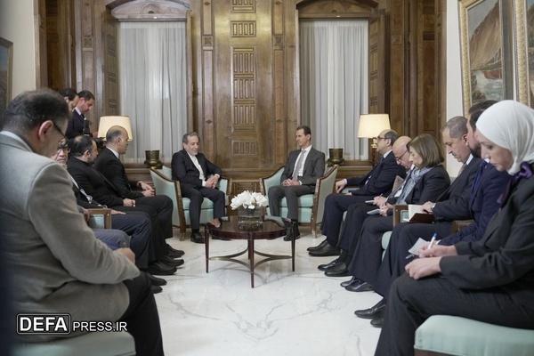 دیدار عراقچی با بشار اسد