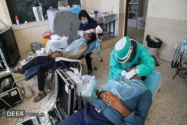 خدمت جهادی پزشکی به کارگران و پاکبانان