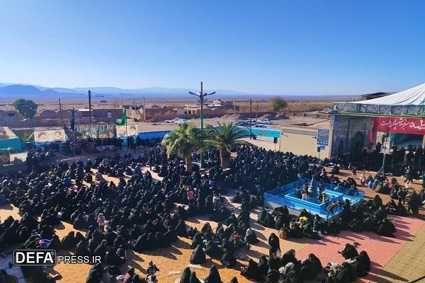 پیکر شهید گمنام در روستای ده زیار آرام گرفت+تصاویر