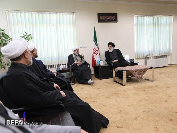 دیدار نماینده ولی فقیه و رئیس شورای هماهنگی تبلیغات اسلامی با امام جمعه استان البرز