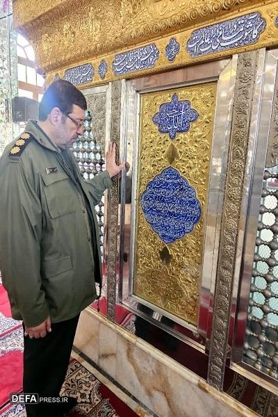ادای احترام مدیرکل حفظ آثار دفاع مقدس مازندران به گلزار شهدای زیراب+ تصاویر