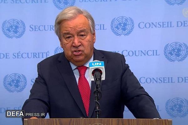 دبیرکل سازمان ملل بر حفظ تمامیت ارضی و استقلال سوریه تاکید کرد
