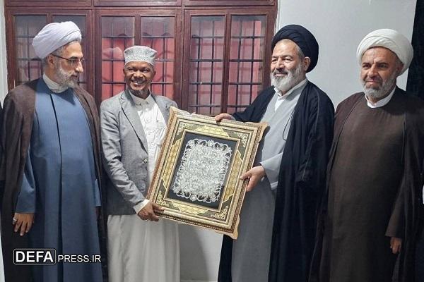 دیدار نماینده ولی فقیه در امور حج و زیارت با مفتی اعظم تانزانیا