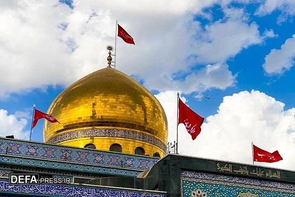 ورود مسلحانه تروریست‌های هیئت تحریر الشام به حرم حضرت زینب (س)