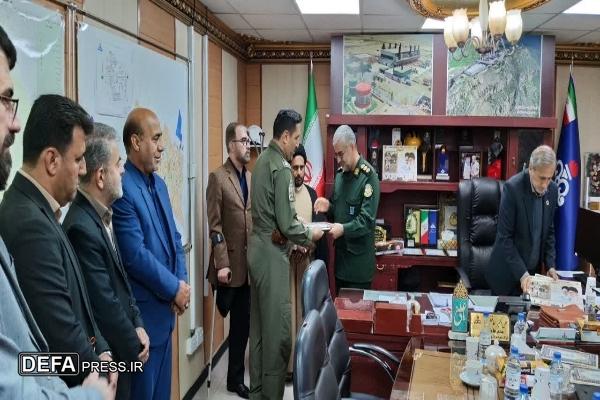 نشست هم اندیشی مدیرکل حفظ آثار دفاع مقدس استان و مدیرعامل شرکت نفت و گاز گچساران