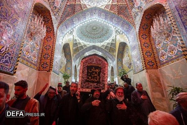 عراقی‌ها در حزن حضرت ام‌البنین (س)+ تصاویر