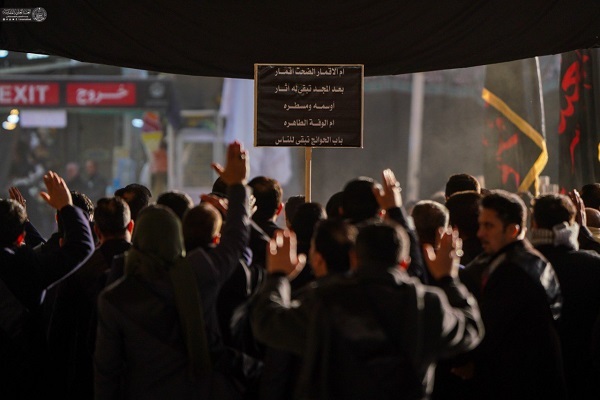 عراقی‌ها در حزن حضرت ام‌البنین (س)+ تصاویر