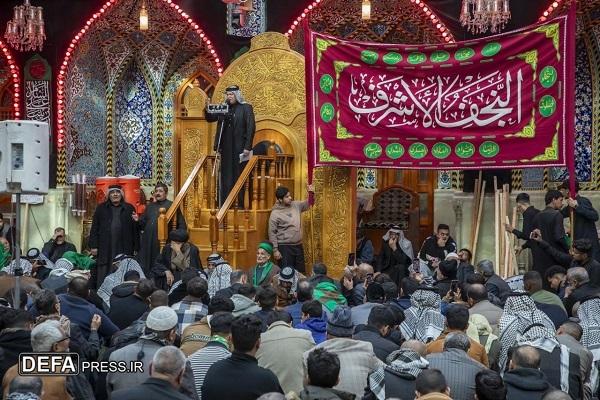 عراقی‌ها در حزن حضرت ام‌البنین (س)+ تصاویر