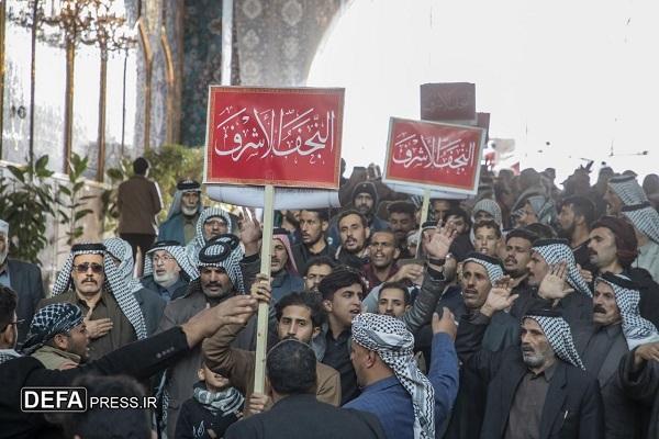 عراقی‌ها در حزن حضرت ام‌البنین (س)+ تصاویر