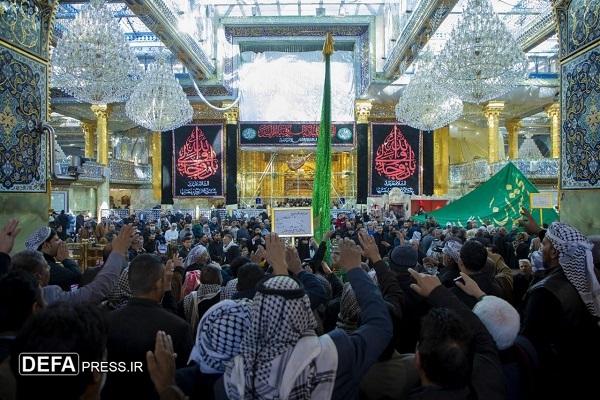 عراقی‌ها در حزن حضرت ام‌البنین (س)+ تصاویر