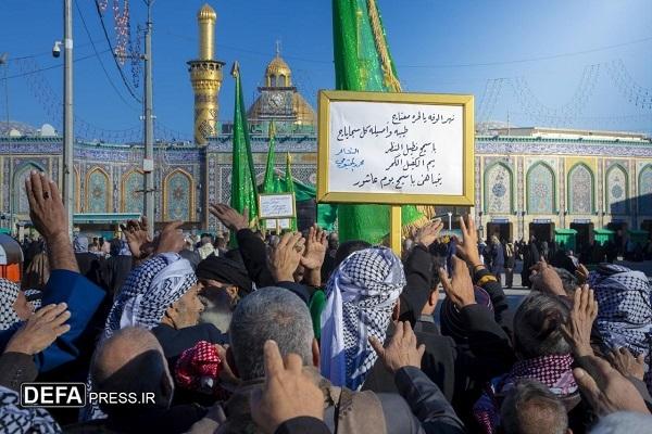عراقی‌ها در حزن حضرت ام‌البنین (س)+ تصاویر