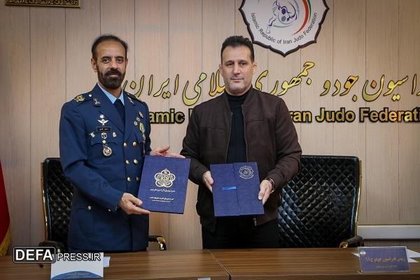 امضاء تفاهم نامه همکاری میان سازمان تربیت‌بدنی ارتش و فدراسیون جودو