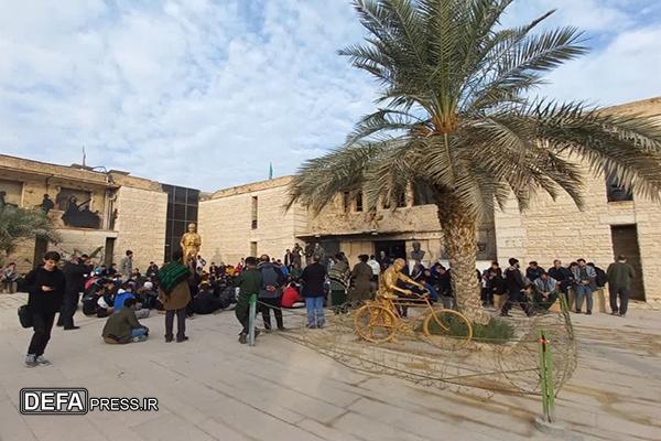 بازدید بیش از ده هزار زائر دانش‌آموز سراسر کشور از موزه دفاع مقدس خرمشهر+ تصاویر