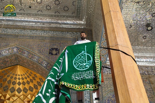 حرم امامین جوادین (ع) غرق در شادی شد+ تصاویر