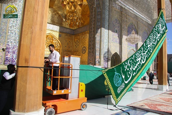 حرم امامین جوادین (ع) غرق در شادی شد+ تصاویر