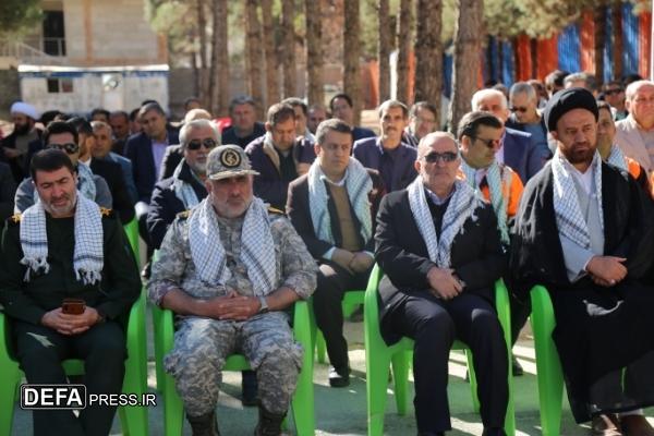 اولین سالگرد شهید گمنام در استانداری کهگیلویه و بویراحمد برگزار شد + تصاویر