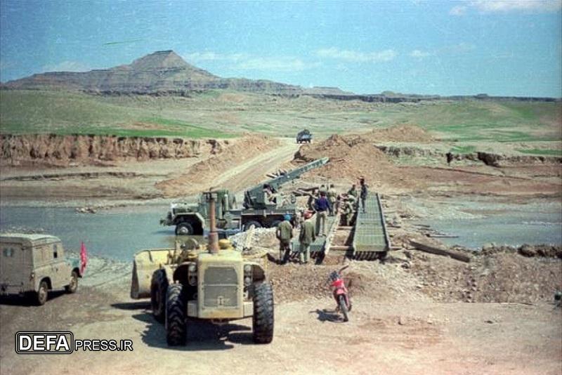 تسلیم قله «گرده‌رش» در برابر مهندسی جنگ جهادگران