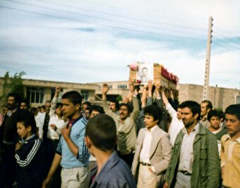 تصاویر/ تشییع پیکر پاسدار شهید «علی جوادنیا»