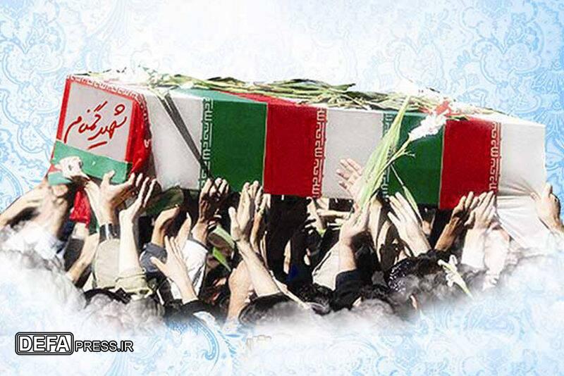 میزبانی منطقه رباط طرق مشهد از یک شهید گمنام