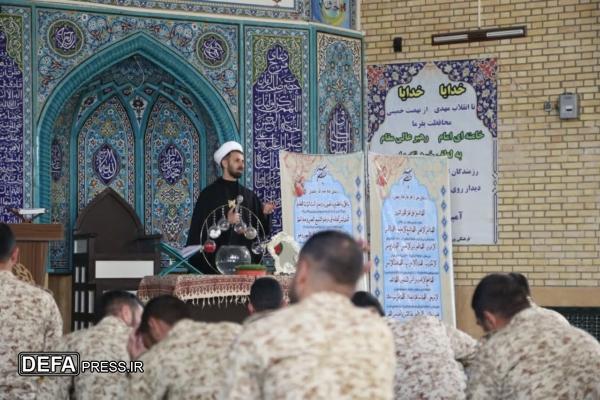 مراسم تحویل سال در مرکز آموزش توپخانه نزاجا برگزار شد