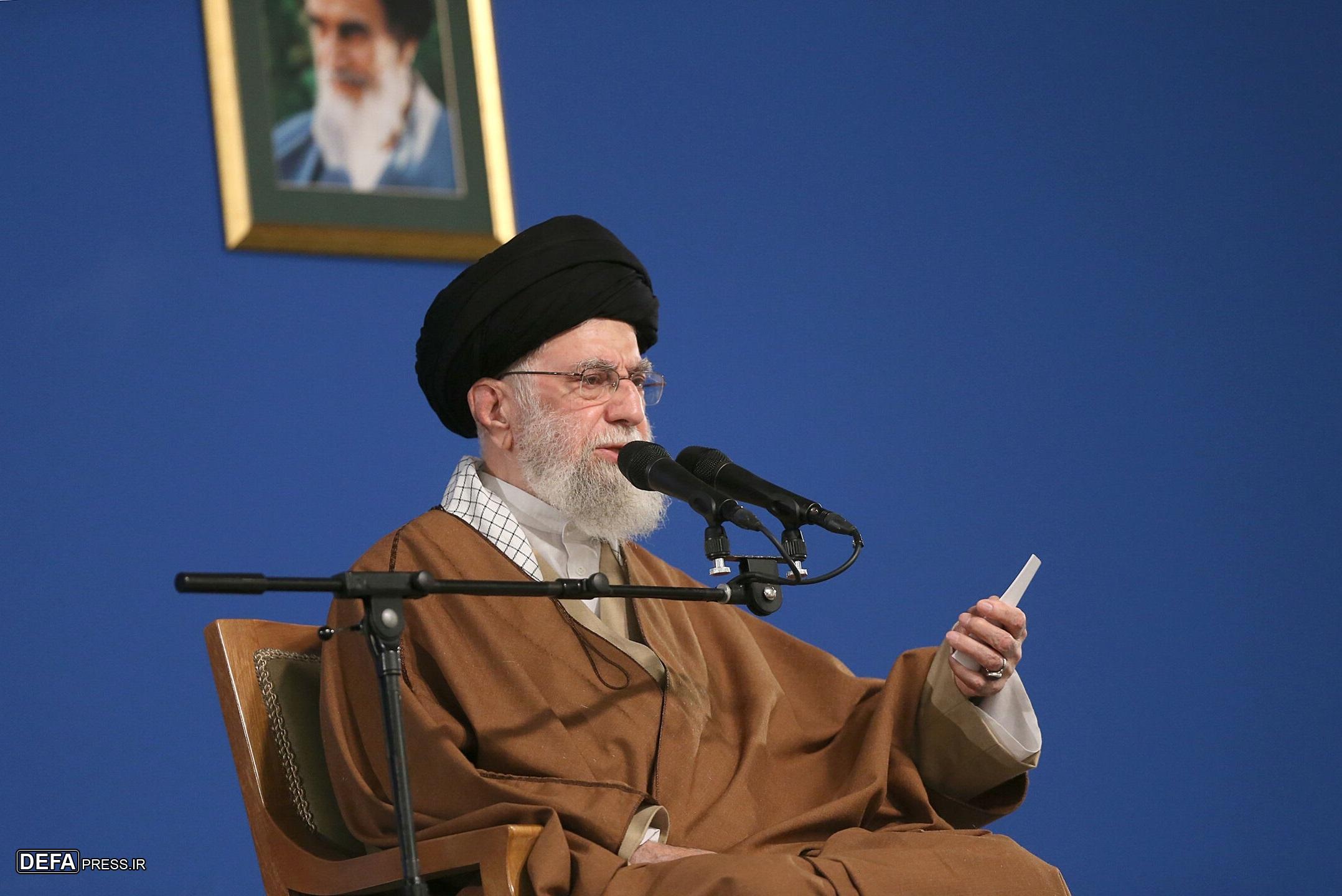 امام خامنه‌ای: آمریکا در صورت خباثت نسبت به ملت ایران «سیلی سخت» خواهد خورد