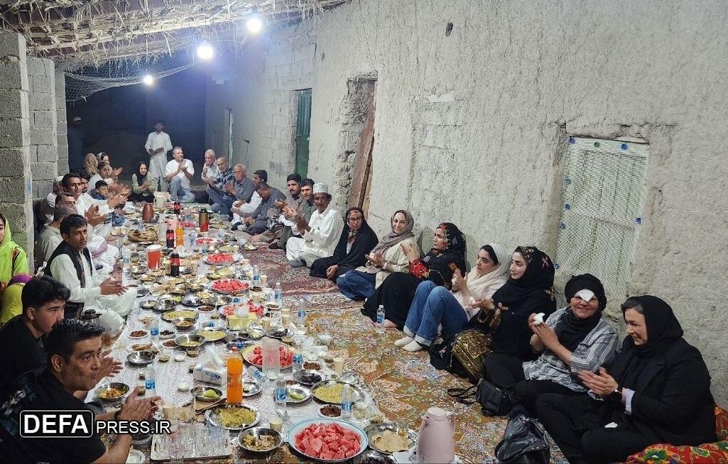 برگزاری آیین افطاری رمضان و نوروز در سواحل مَکُران