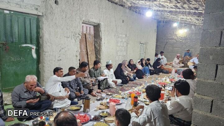 برگزاری آیین افطاری رمضان و نوروز در سواحل مَکُران