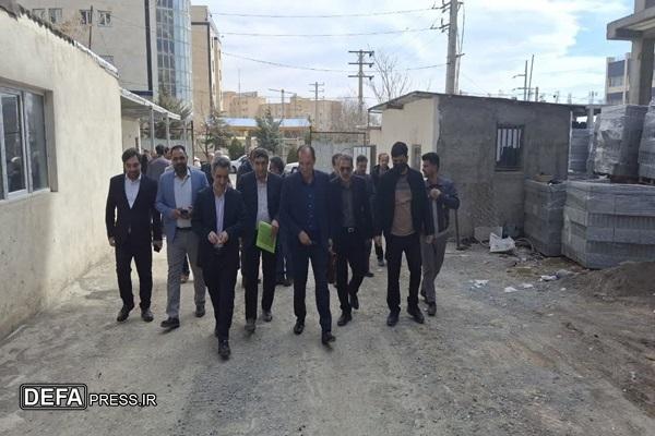 بازدید نمایندگان مجلس از پروژه ۲۲۴ واحدی مسکن فرزندان شهدا