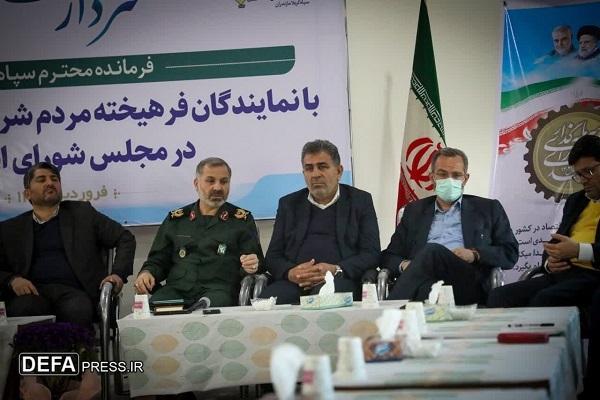 سردار مسلمی: نمایندگان مجلس از ظرفیت‌های مردم برای پیشبرد اهداف تولید استفاده کنند