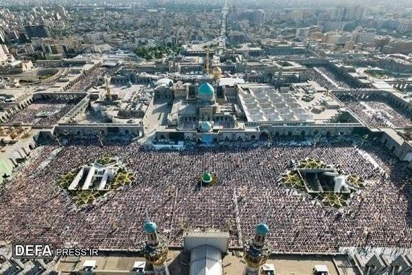 نماز عید سعید فطر در حرم مطهر رضوی اقامه خواهد شد