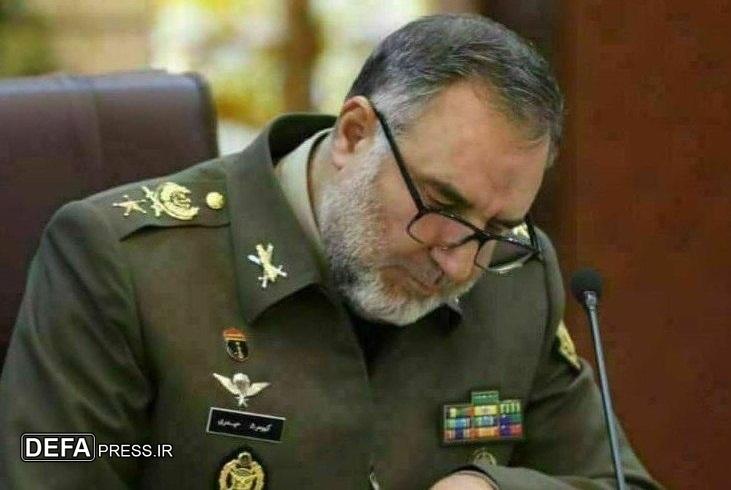 پیام تسلیت فرمانده نیروی زمینی ارتش به مناسبت درگذشت امیر سرتیپ دوم جوادی