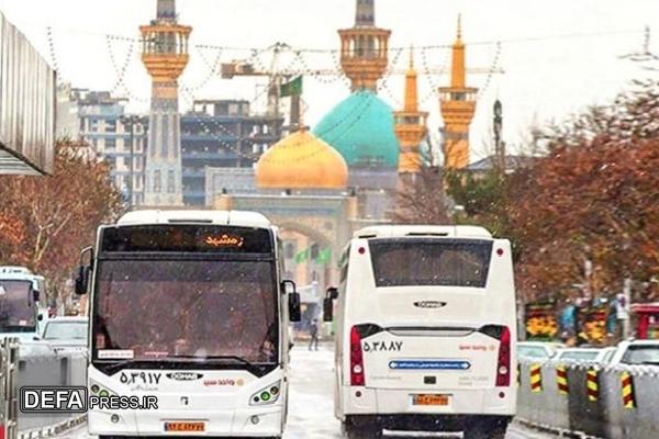 سرویس‌دهی ۲۷۰ دستگاه اتوبوس همزمان با روز عید فطر در مشهد