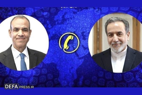رایزنی تلفنی وزرای خارجه ایران و مصر درباره اوضاع منطقه