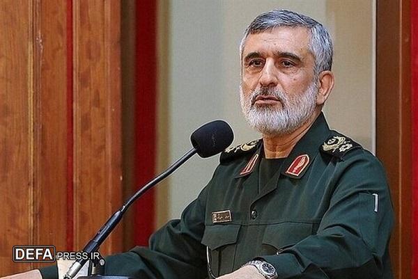 واکنش سردار حاجی زاده به تهدیدات آمریکایی‌ها 