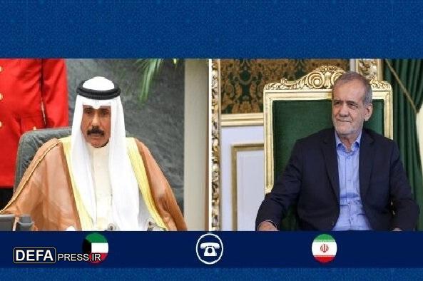 آماده هر گونه همکاری برای گسترش روابط با کویت و دیگر همسایگان هستیم
