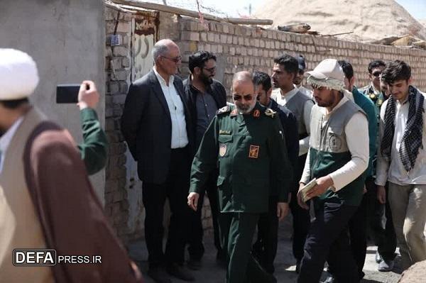 خدمت جهادی دانشجویان در سه روستای بخش مرکزی قم 