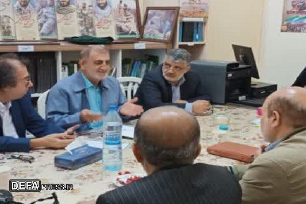 برگزاری جلسه ویژه رابطین بخش‌های تابعه دفتر حفظ آثار دفاع مقدس بابلسر
