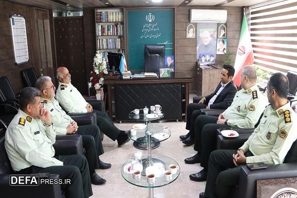 آمادگی همه جانبه ای برای تعامل با نیروی انتظامی