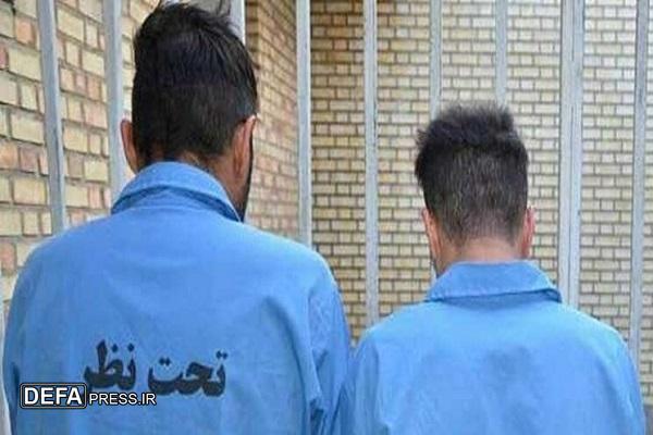 دستگیری سارقان و کشف خودروی سرقتی در ساری