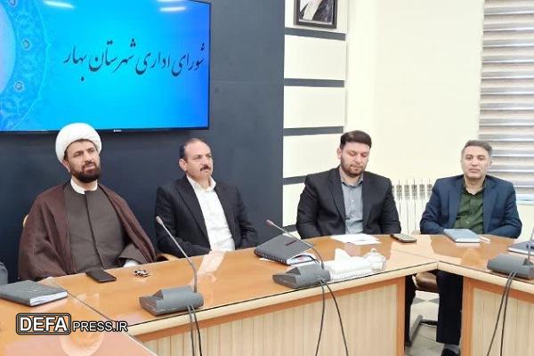لشکری: مردم شهرستان بهار با حمایت از جبهه مقاومت ولایتمداری خود را اثبات کردند